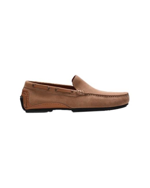 A. Veer Brown Venice Loafer for men
