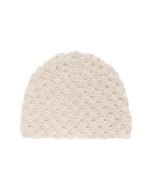 Mango Natural Crochet Hat