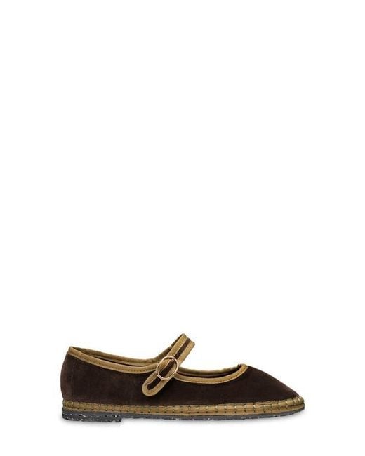 Flabelus Brown Ulla Mary Jane Flat