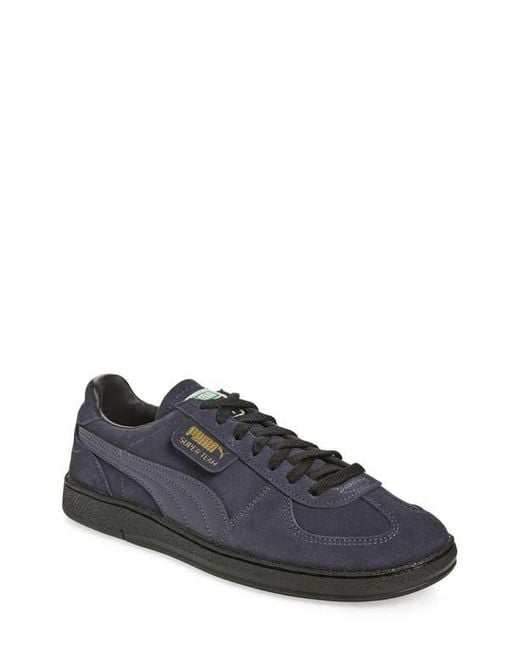 PUMA Blue Super Team Suede Sneaker for men