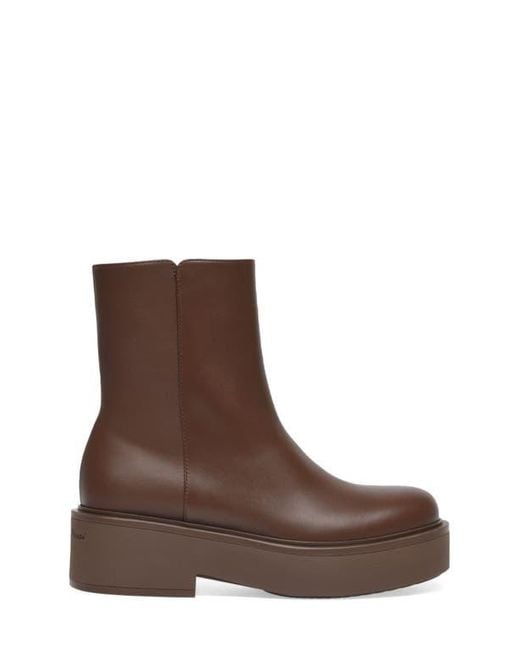 Gianvito Rossi Brown Hiro Bootie