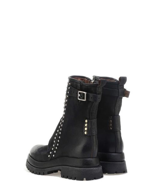 A.s.98 Black Duke Stud Trim Boot