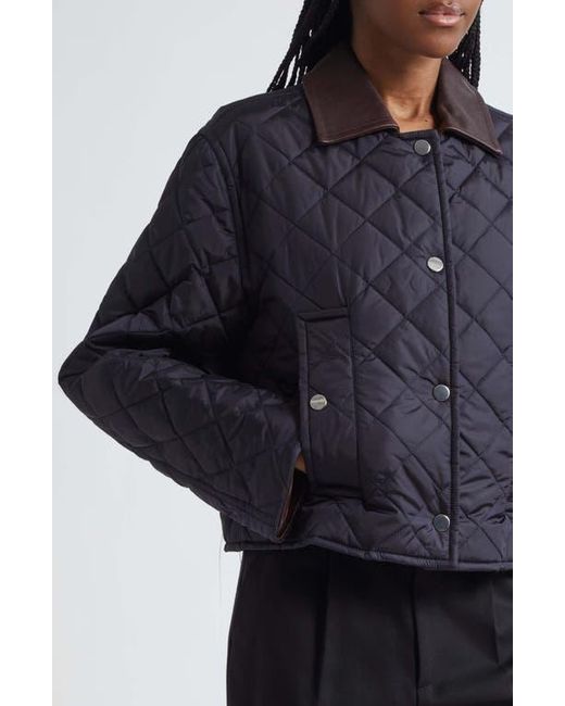 A.L.C. Black Henri Quilted Jacket