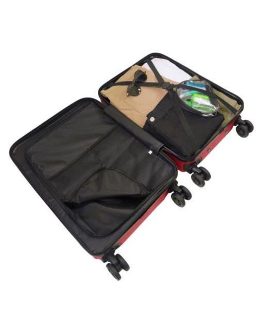 American Dreamliner Red 3-Piece Hardside Luggage Set 22.5, 26.5, 30