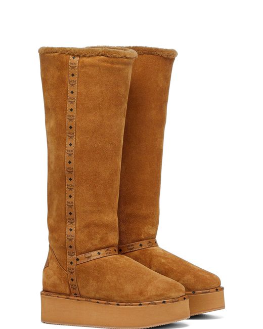 MCM Brown Boots