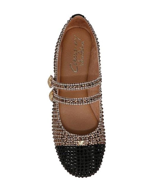 Circus by Sam Edelman Brown Zoey Cap Toe Mary Jane Flat