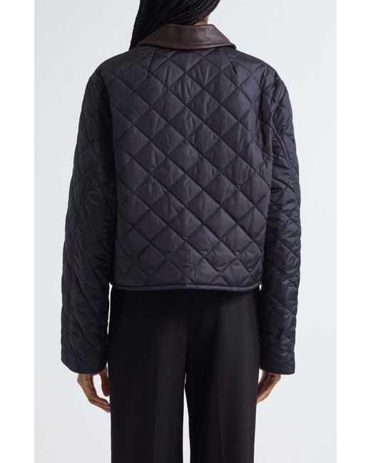 A.L.C. Black Henri Quilted Jacket