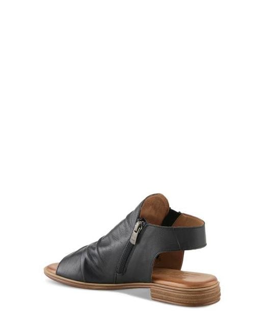 Spring Step Black Jalaya Sandal