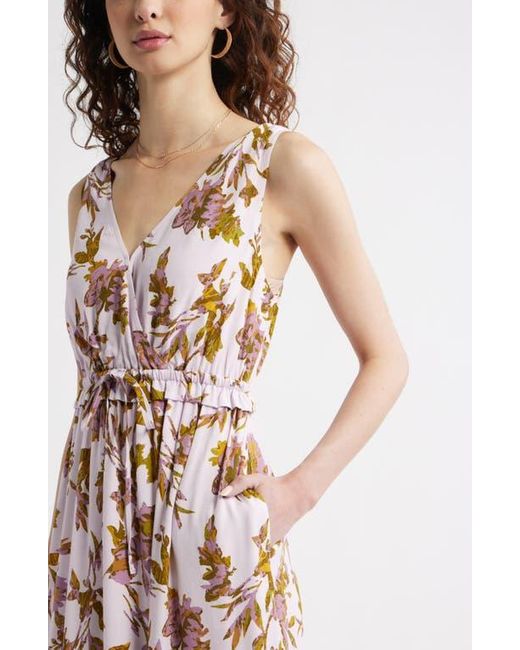 Treasure & Bond Multicolor Sleeveless Tiered Sundress