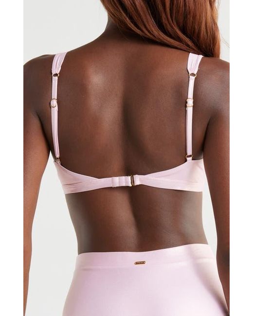 BOAMAR White Aleida Triangle Bikini Top