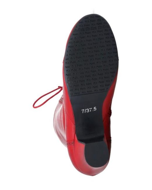 Miz Mooz Red Flicka Bootie