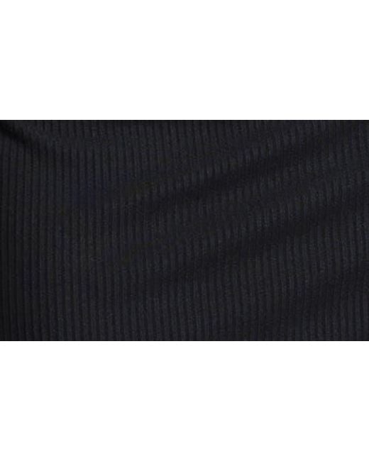 WEEKEND LOS ANGELES Gray Angelina Long Sleeve Rib Maxi Dress