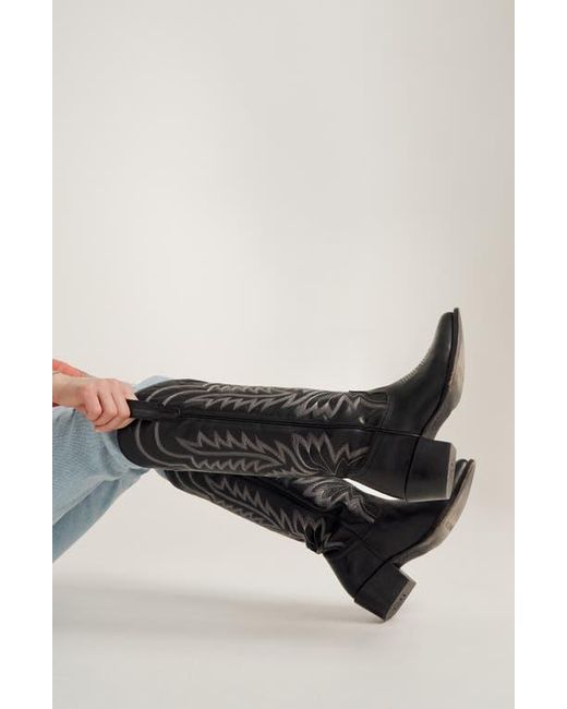 Tecovas Black The Abby Western Boot