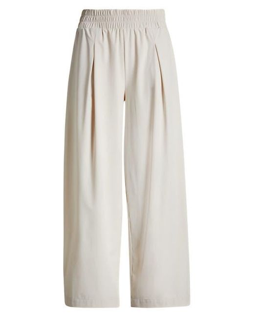 Zella White Atlas Wide Leg Pants