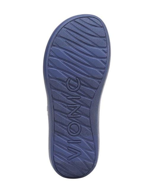 Vionic Blue The Sky Slide Sandal