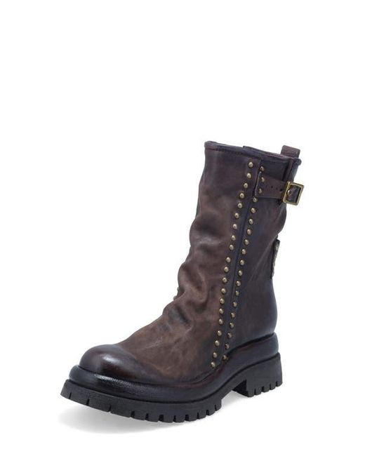 A.s.98 Gray Duke Stud Trim Boot
