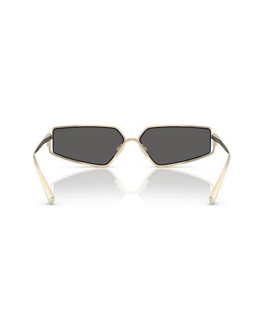 Tiffany & Co Multicolor 60Mm Irregular Rectangular Sunglasses