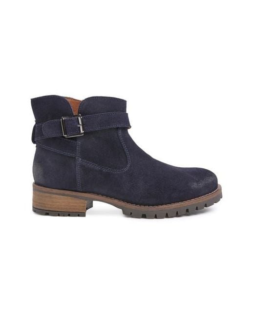 Celtic & Co. Blue Strap Detail Ankle Boot