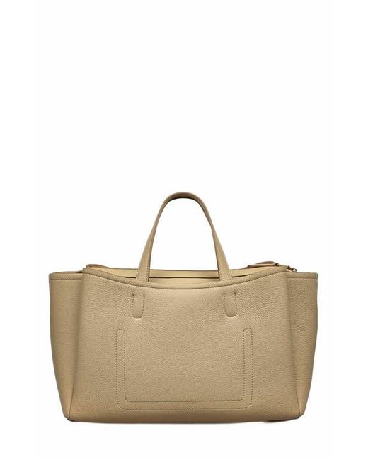 Radley Natural Bathurst Mews Ziptop Satchel Bag