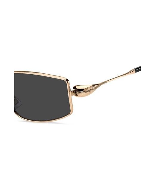 Etro Black 59Mm Rectangular Sunglasses