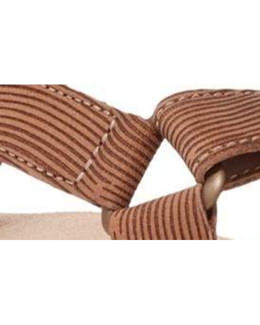 Teva Brown Midform Universal Grooveline Sandal