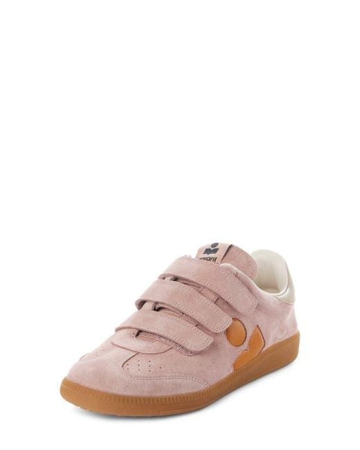 Isabel Marant Pink Beth Low Top Sneaker