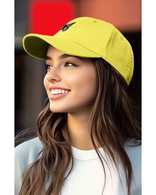 Alix Yellow Butterfly Hat