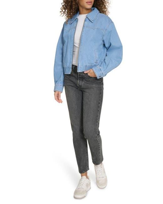 Levi's Blue Western Denim Bomber