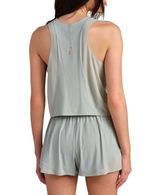 Rhone White Lightspeed Performance Tank