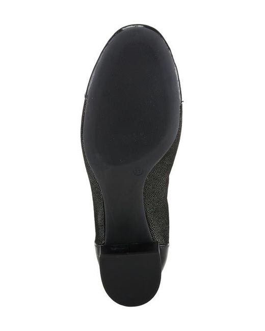 Spring Step Black Paulette Bow Pump