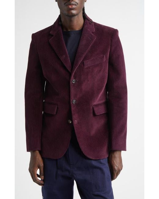 Bode Purple Corduroy Suit Jacket for men