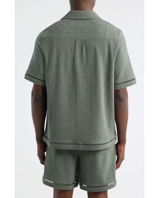 Ugg Gray Devyn Short Sleeve Shirt for men