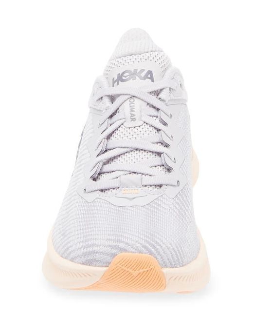 Hoka One One White Solimar Running Shoe