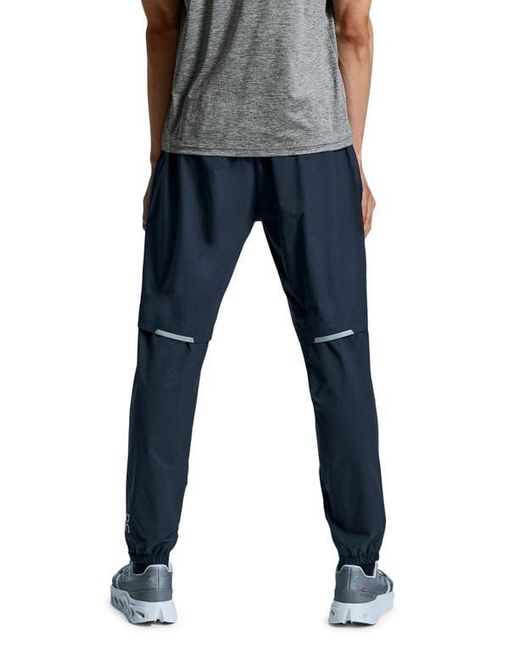 On Shoes Blue Core Zip Cuff Pants for men
