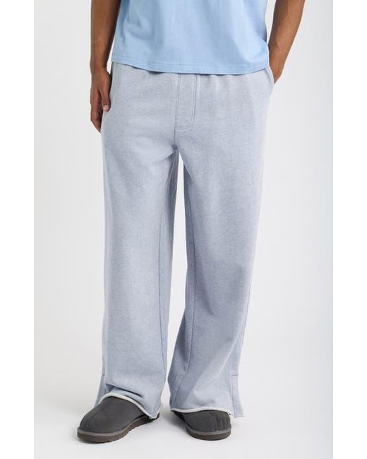 Elwood Blue Split Hem Sweatpants for men