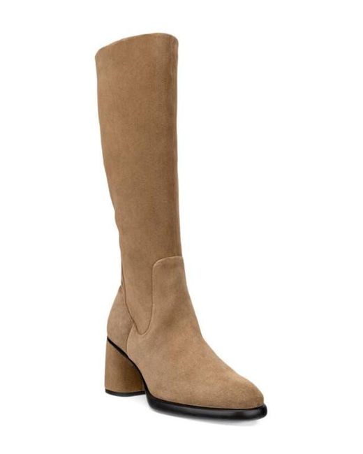 Ecco Brown Sculpted Lx 55 Knee High Boot
