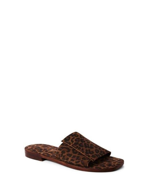 Free People Brown Verona Slide Sandal