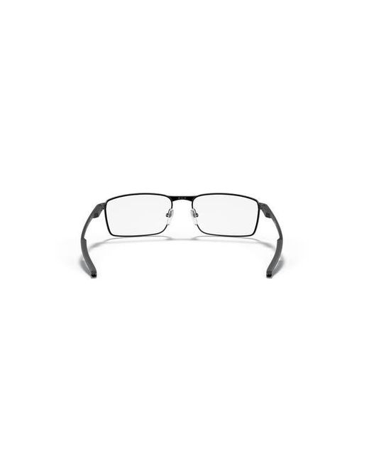 Oakley Brown 57Mm Rectangle Optical Glasses for men