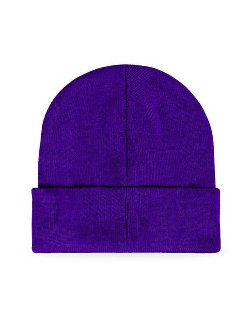Alix Purple Molecule Beanie for men