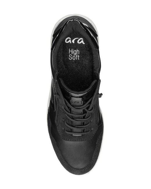 Ara Black Galicia Sneaker