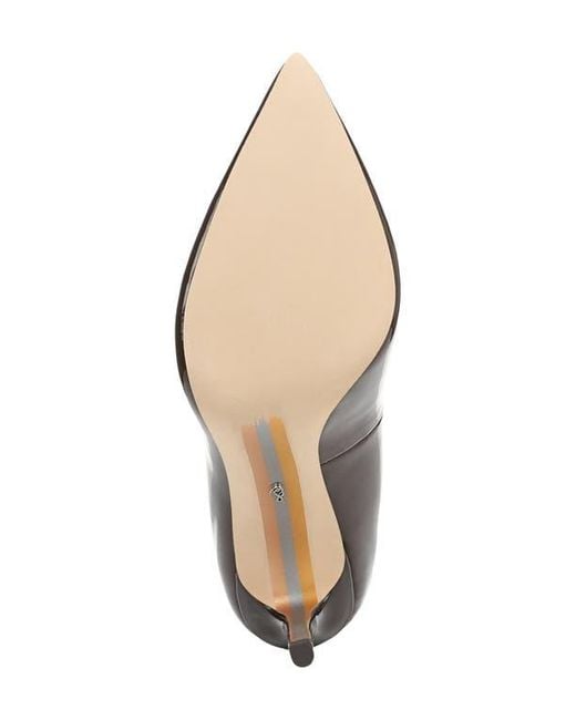 Sam Edelman Black Hazel Pointed Toe Pump