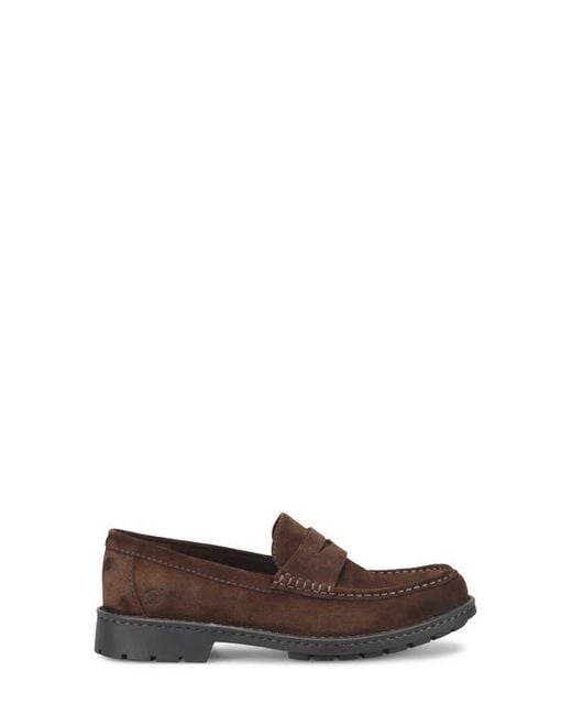 Børn Brown Langley Penny Loafer for men