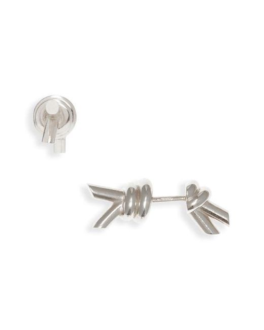 Bottega Veneta Multicolor Knot Front/Back Earrings