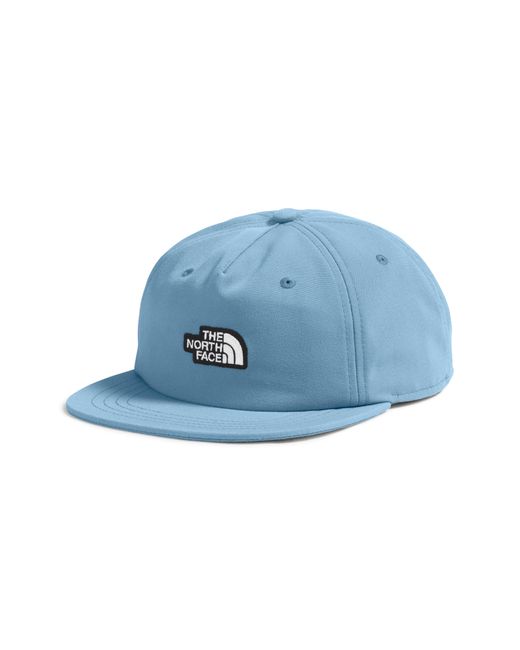 The North Face Blue 5-panel Recycled 66 Snapback Baseball Cap for men