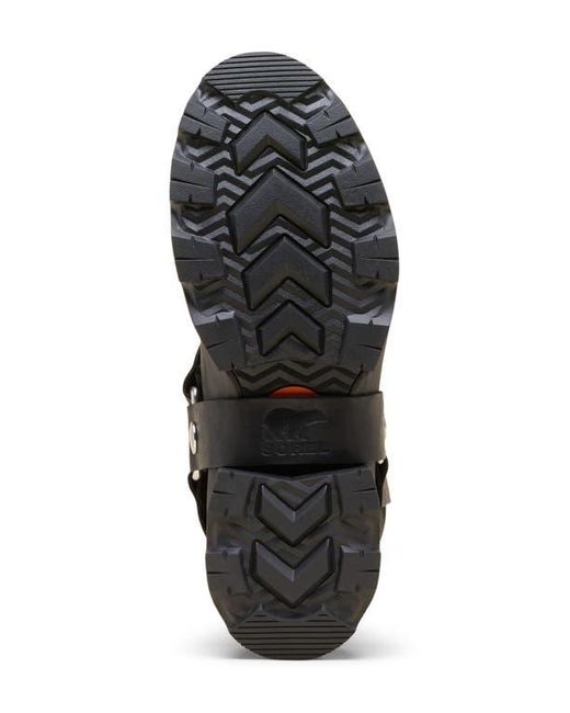 Sorel Black Joan Frwd Waterproof Harness Boot