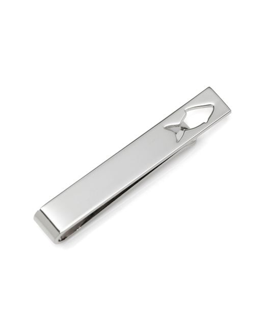 Cufflinks Inc. Metallic Fishing Tie Bar for men