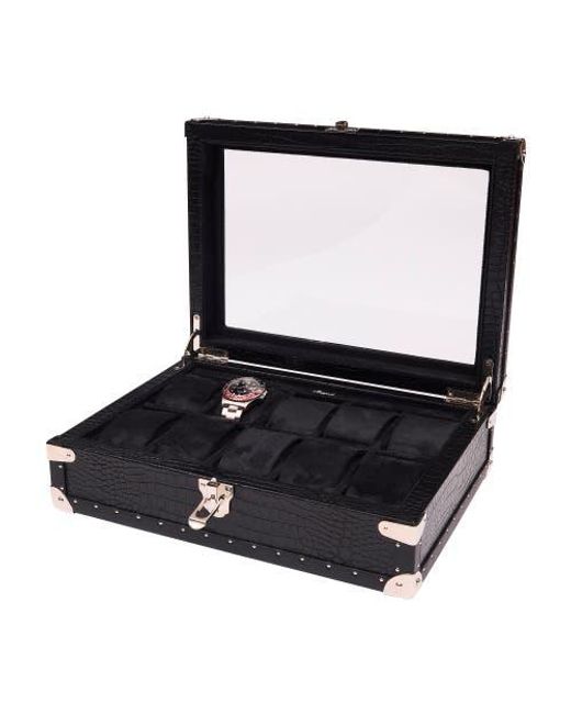 Rapport Black Brompton Optic Ten Watch Box for men