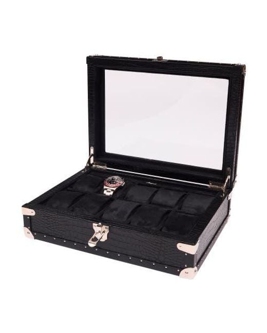 Rapport Black Brompton Optic Ten Watch Box for men