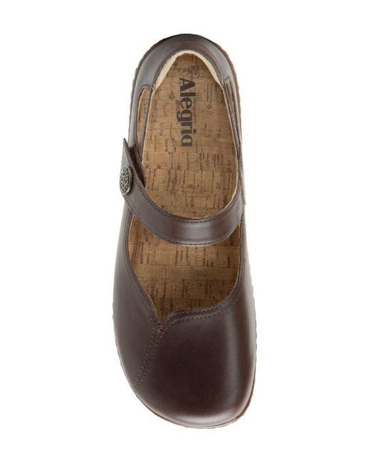 Alegria By Pg Lite Brown Onika Mary Jane Clog