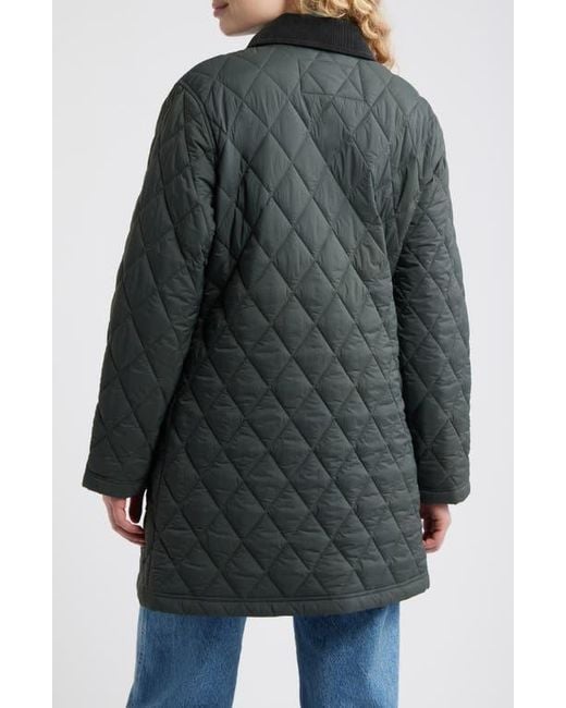 Pendleton Black Sun River Quilted Field Coat